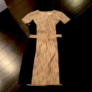 J. CREW Tweed midi dress